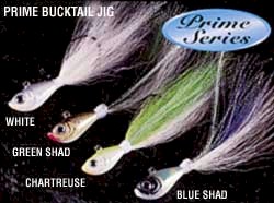 SPRO Prime Bucktail Saltwater Jigs Green Shad 